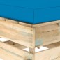vidaXL Set Salotto da Giardino con Cuscini 3 pz Legno Impregnato Verde