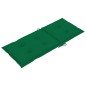 vidaXL Sedie Giardino Reclinabili 8 pz Cuscini Massello Acacia Grigio vidaXL Sedie Giardino Reclinabili 8 pz Cuscini Massello Acacia Grigio