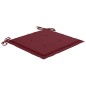 vidaXL Sedie da Giardino con Cuscini 4 pz in Legno Massello di Acacia vidaXL Sedie da Giardino con Cuscini 4 pz in Legno Massello di Acacia