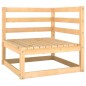vidaXL Set Divani da Giardino 5 pz in Legno Massello di Pino vidaXL Set Divani da Giardino 5 pz in Legno Massello di Pino