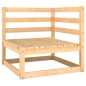 vidaXL Set Divani da Giardino 5 pz con Cuscini Legno Massello di Pino vidaXL Set Divani da Giardino 5 pz con Cuscini Legno Massello di Pino