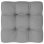 vidaXL Set Salotto Giardino 9 pz Cuscini Antracite Legno Massello Pino vidaXL Set Salotto Giardino 9 pz Cuscini Antracite Legno Massello Pino