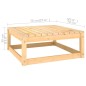 vidaXL Set Divani da Giardino 10 pz con Cuscini Legno Massello di Pino vidaXL Set Divani da Giardino 10 pz con Cuscini Legno Massello di Pino