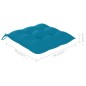vidaXL Sedie da Giardino con Cuscini 8 pz in Massello di Acacia Grigie vidaXL Sedie da Giardino con Cuscini 8 pz in Massello di Acacia Grigie