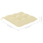 vidaXL Sedie da Pranzo da Esterni con Cuscini 4 pz Massello di Acacia vidaXL Sedie da Pranzo da Esterni con Cuscini 4 pz Massello di Acacia
