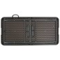 Tavolo da Giardino Marrone Pieghevole 120x60x74 cm HDPE Rattan Tavolo da Giardino Marrone Pieghevole 120x60x74 cm HDPE Rattan