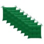 vidaXL Sedie da Pranzo da Esterni con Cuscini 8 pz Massello di Acacia vidaXL Sedie da Pranzo da Esterni con Cuscini 8 pz Massello di Acacia