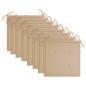 vidaXL Sedie da Pranzo da Esterni con Cuscini 8 pz Massello di Acacia vidaXL Sedie da Pranzo da Esterni con Cuscini 8 pz Massello di Acacia