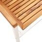 vidaXL Sedie da Giardino 6 pz Legno Massello di Acacia e Acciaio Inox vidaXL Sedie da Giardino 6 pz Legno Massello di Acacia e Acciaio Inox