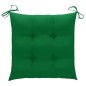 vidaXL Sedie da Giardino con Cuscini 4 pz in Legno Massello di Acacia vidaXL Sedie da Giardino con Cuscini 4 pz in Legno Massello di Acacia