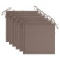 vidaXL Sedie da Giardino con Cuscini 6 pz in Legno Massello di Acacia vidaXL Sedie da Giardino con Cuscini 6 pz in Legno Massello di Acacia