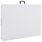 Tavolo da Giardino Pieghevole Bianco 180x72x72 cm in HDPE Tavolo da Giardino Pieghevole Bianco 180x72x72 cm in HDPE