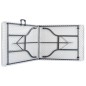 Tavolo da Giardino Pieghevole Bianco 180x72x72 cm in HDPE Tavolo da Giardino Pieghevole Bianco 180x72x72 cm in HDPE