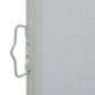 Tenda da Sole Laterale Retrattile 160 x 300 cm Grigia Tenda da Sole Laterale Retrattile 160 x 300 cm Grigia