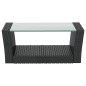 vidaXL Set Divani da Giardino 16 pz con Cuscini in Polyrattan Nero vidaXL Set Divani da Giardino 16 pz con Cuscini in Polyrattan Nero