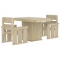vidaXL Set da Pranzo da Giardino 3 pz in Legno di Pino Impregnato vidaXL Set da Pranzo da Giardino 3 pz in Legno di Pino Impregnato