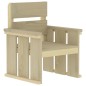 vidaXL Set da Pranzo da Giardino 3 pz in Legno di Pino Impregnato vidaXL Set da Pranzo da Giardino 3 pz in Legno di Pino Impregnato