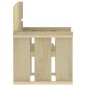 vidaXL Set da Pranzo da Giardino 3 pz in Legno di Pino Impregnato vidaXL Set da Pranzo da Giardino 3 pz in Legno di Pino Impregnato