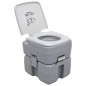 vidaXL Set Toilette Portatile Campeggio Supporto Lavamani Tanica Acqua