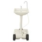 vidaXL Set Toilette Portatile Campeggio Supporto Lavamani Tanica Acqua