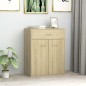 Credenza Rovere Sonoma 60x30x75 cm in Truciolato Credenza Rovere Sonoma 60x30x75 cm in Truciolato