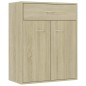Credenza Rovere Sonoma 60x30x75 cm in Truciolato Credenza Rovere Sonoma 60x30x75 cm in Truciolato