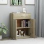 Credenza Rovere Sonoma 60x30x75 cm in Truciolato Credenza Rovere Sonoma 60x30x75 cm in Truciolato