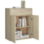Credenza Rovere Sonoma 60x30x75 cm in Truciolato Credenza Rovere Sonoma 60x30x75 cm in Truciolato