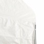 vidaXL Gazebo con Tetto Bianco 15,61x5,88x3,75 m in Polietilene