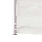 vidaXL Gazebo con Tetto Bianco 15,61x5,88x3,75 m in Polietilene