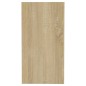 vidaXL Tavolino Rovere Sonoma 50x26x50 cm in Truciolato vidaXL Tavolino Rovere Sonoma 50x26x50 cm in Truciolato