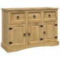 vidaXL Credenza Corona 115x43x79,5 cm Legno Massello di Pino Messicano vidaXL Credenza Corona 115x43x79,5 cm Legno Massello di Pino Messicano