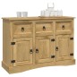 vidaXL Credenza Corona 115x43x79,5 cm Legno Massello di Pino Messicano vidaXL Credenza Corona 115x43x79,5 cm Legno Massello di Pino Messicano