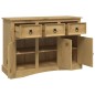 vidaXL Credenza Corona 115x43x79,5 cm Legno Massello di Pino Messicano vidaXL Credenza Corona 115x43x79,5 cm Legno Massello di Pino Messicano
