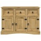 vidaXL Credenza Corona 115x43x79,5 cm Legno Massello di Pino Messicano vidaXL Credenza Corona 115x43x79,5 cm Legno Massello di Pino Messicano