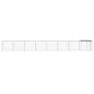 vidaXL Gabbia Polli con Tetto Antracite 803x98x90 cm Acciaio Zincato vidaXL Gabbia Polli con Tetto Antracite 803x98x90 cm Acciaio Zincato