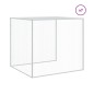 vidaXL Gabbia Polli con Tetto Antracite 803x98x90 cm Acciaio Zincato vidaXL Gabbia Polli con Tetto Antracite 803x98x90 cm Acciaio Zincato