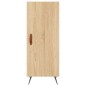 vidaXL Credenza Rovere Sonoma 34,5x34x180 cm in Legno Multistrato vidaXL Credenza Rovere Sonoma 34,5x34x180 cm in Legno Multistrato