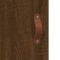 vidaXL Credenza Rovere Marrone 34,5x34x180 cm in Legno Multistrato vidaXL Credenza Rovere Marrone 34,5x34x180 cm in Legno Multistrato