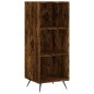 vidaXL Credenza Rovere Fumo 34,5x32,5x180 cm in Legno Multistrato vidaXL Credenza Rovere Fumo 34,5x32,5x180 cm in Legno Multistrato
