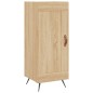 vidaXL Credenza Rovere Sonoma 34,5x34x180 cm in Legno Multistrato vidaXL Credenza Rovere Sonoma 34,5x34x180 cm in Legno Multistrato
