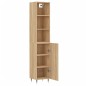 vidaXL Credenza Rovere Sonoma 34,5x34x180 cm in Legno Multistrato vidaXL Credenza Rovere Sonoma 34,5x34x180 cm in Legno Multistrato