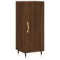 vidaXL Credenza Rovere Marrone 34,5x34x180 cm in Legno Multistrato vidaXL Credenza Rovere Marrone 34,5x34x180 cm in Legno Multistrato
