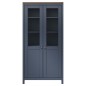 Credenza Alta Hill Grigia 85x37x170,5 cm in Legno di Pino Credenza Alta Hill Grigia 85x37x170,5 cm in Legno di Pino
