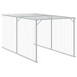 vidaXL Pollaio con Area Corsa Antracite 110x609x110 cm Acciaio Zincato vidaXL Pollaio con Area Corsa Antracite 110x609x110 cm Acciaio Zincato