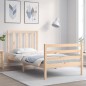 vidaXL Giroletto senza Materasso 90x200 cm in Legno Massello di Pino vidaXL Giroletto senza Materasso 90x200 cm in Legno Massello di Pino