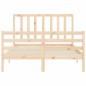 vidaXL Giroletto senza Materasso 120x200 cm in Legno Massello di Pino vidaXL Giroletto senza Materasso 120x200 cm in Legno Massello di Pino