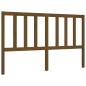 vidaXL Giroletto con Testiera Miele 5FT King Size in Legno Massello vidaXL Giroletto con Testiera Miele 5FT King Size in Legno Massello