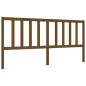 vidaXL Giroletto con Testiera Miele 6FT Super King in Legno Massello vidaXL Giroletto con Testiera Miele 6FT Super King in Legno Massello