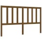 vidaXL Giroletto con Testiera Miele 160x200 cm Legno Massello vidaXL Giroletto con Testiera Miele 160x200 cm Legno Massello